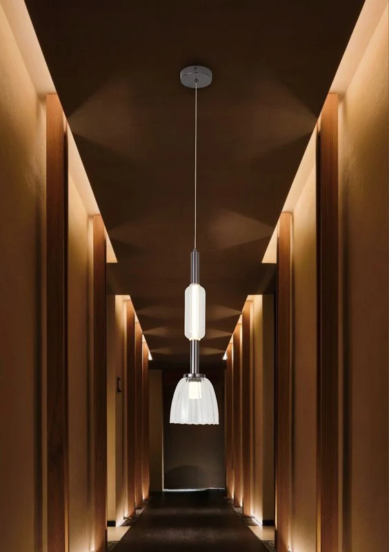 ArtELux Iron + Glass + Aluminum + Acrylic Hanging Light ALH-10112