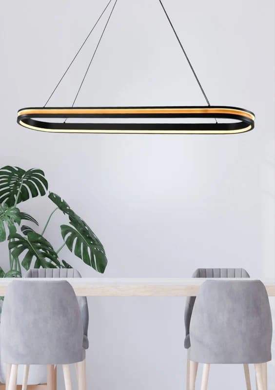 ArtELux Aluminum + Iron + Acrylic Hanging Light ALH-20228, view 1