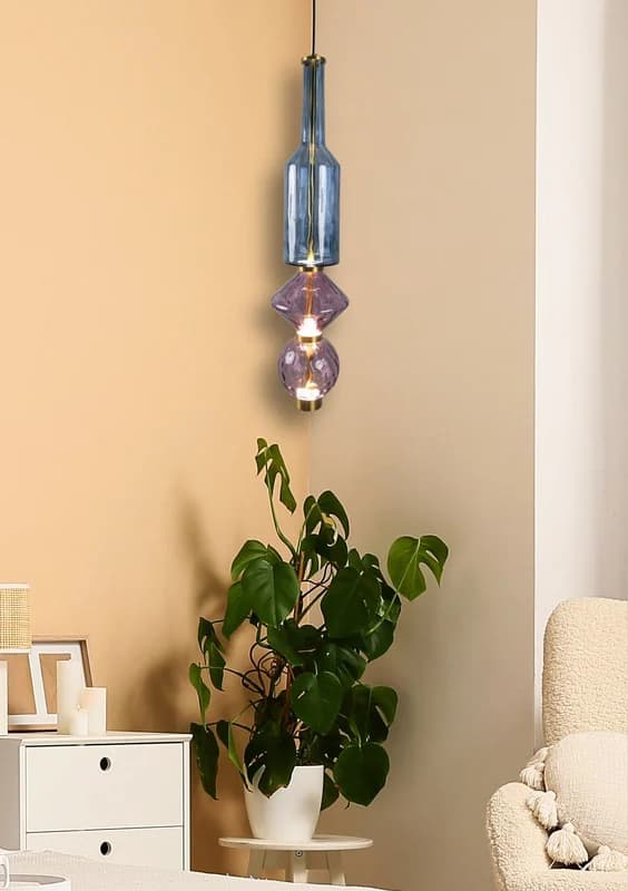 ArtELux Metal + Glass Hanging Light ALH-5339, view 1