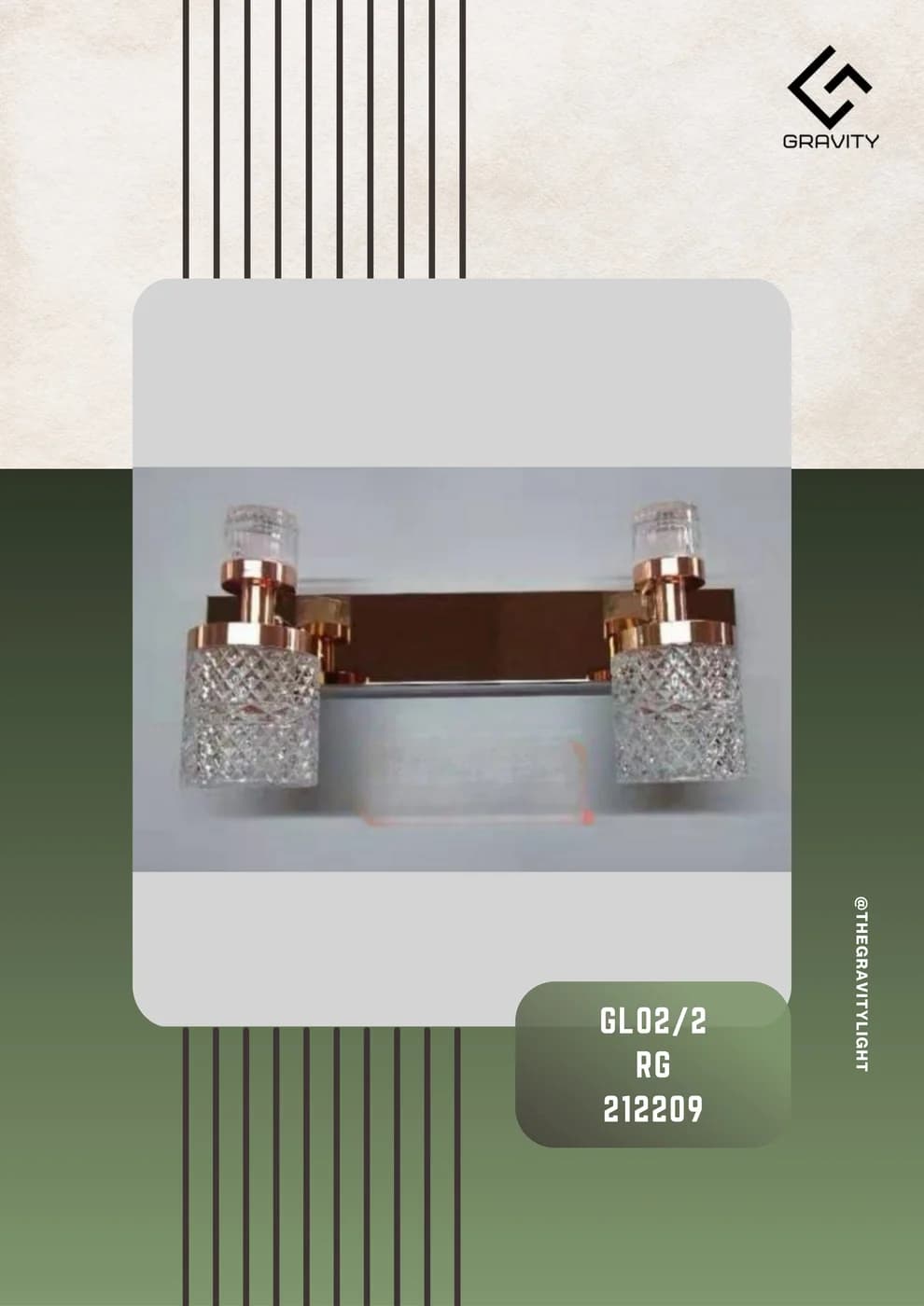 GravityDecorative Picture Light GL02/2