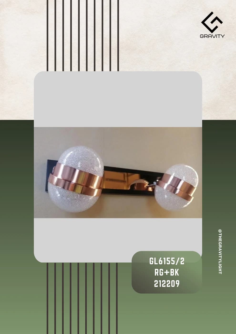 GravityDecorative Picture Light GL6155/2