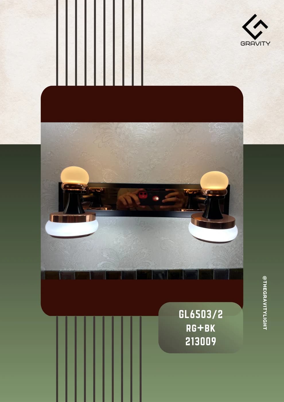 GravityDecorative Picture Light GL6503/2, view 1
