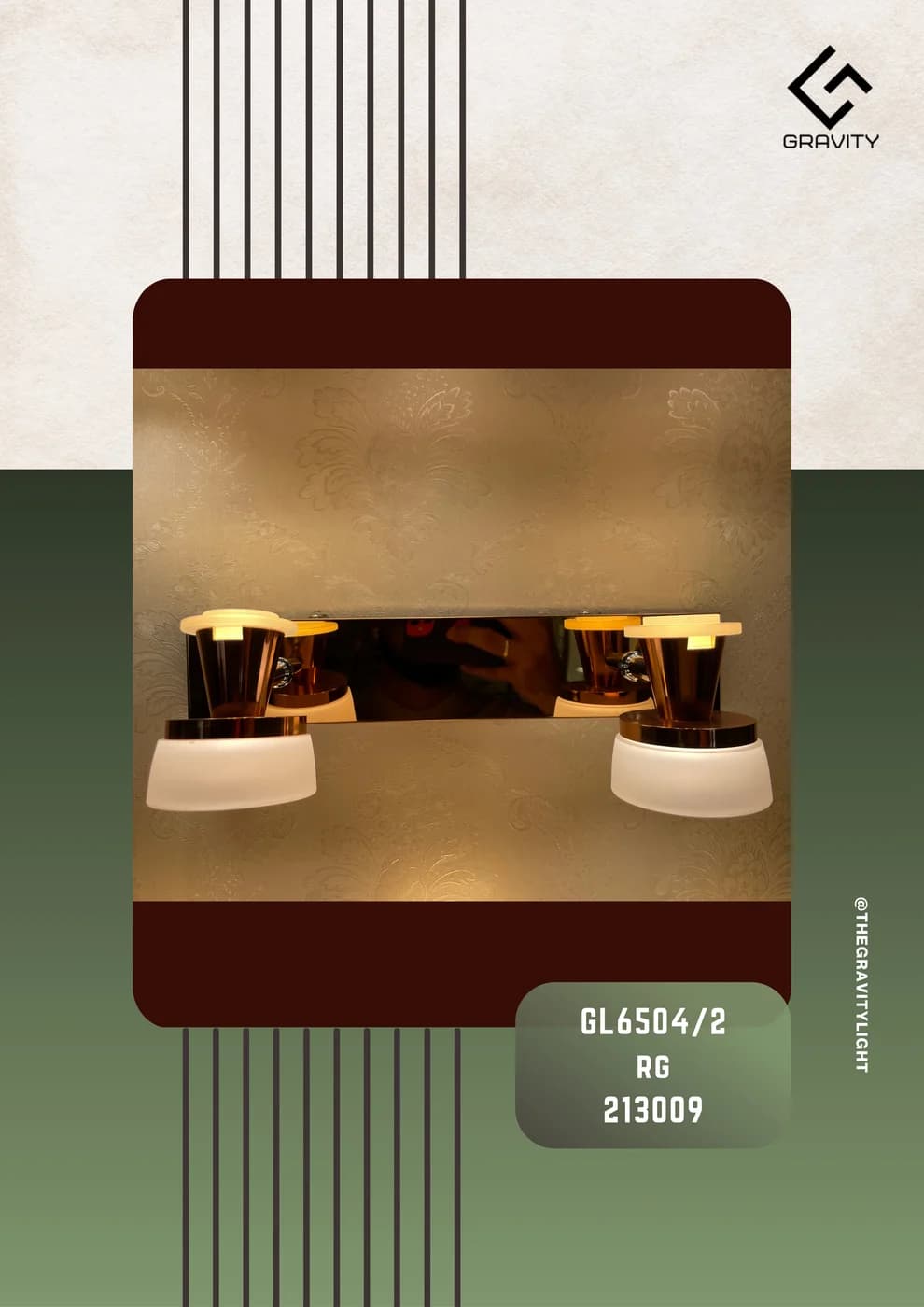GravityDecorative Picture Light GL6504/2, view 1