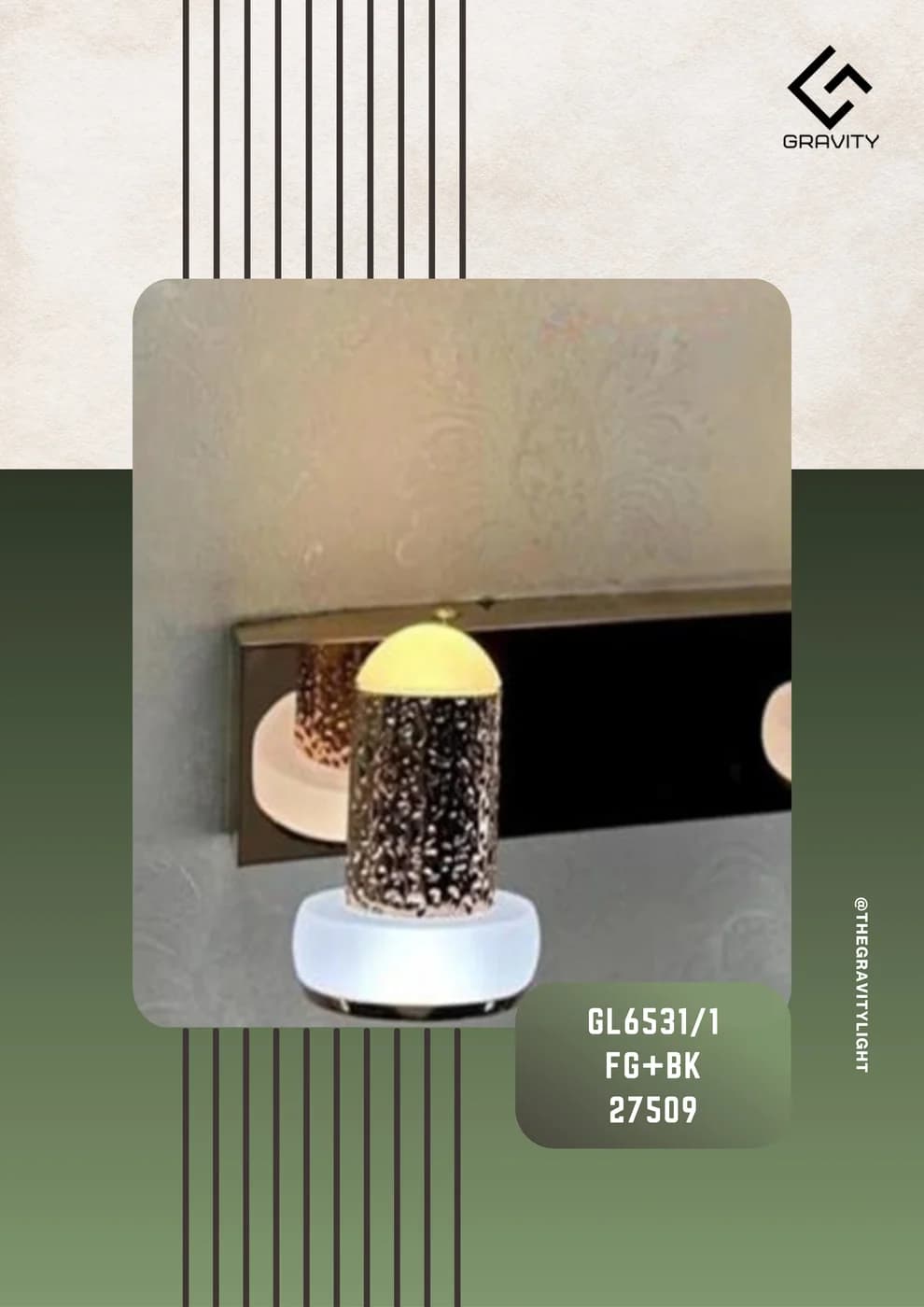 GravityDecorative Picture Light GL6531/1, view 1