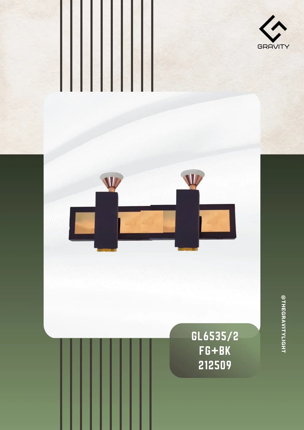 GravityDecorative Picture Light GL6535/2, view 1