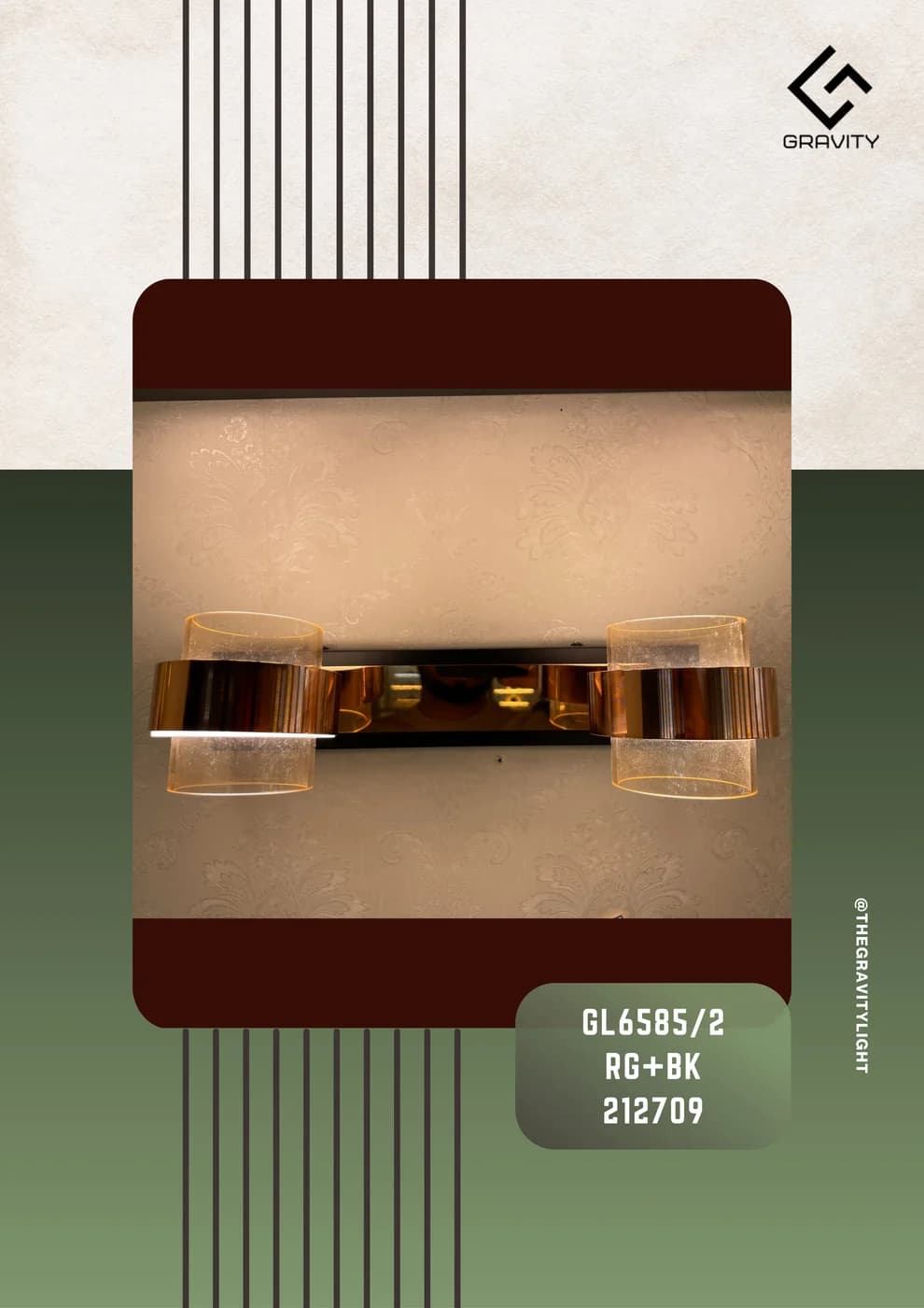GravityDecorative Picture Light GL6585/2, view 1