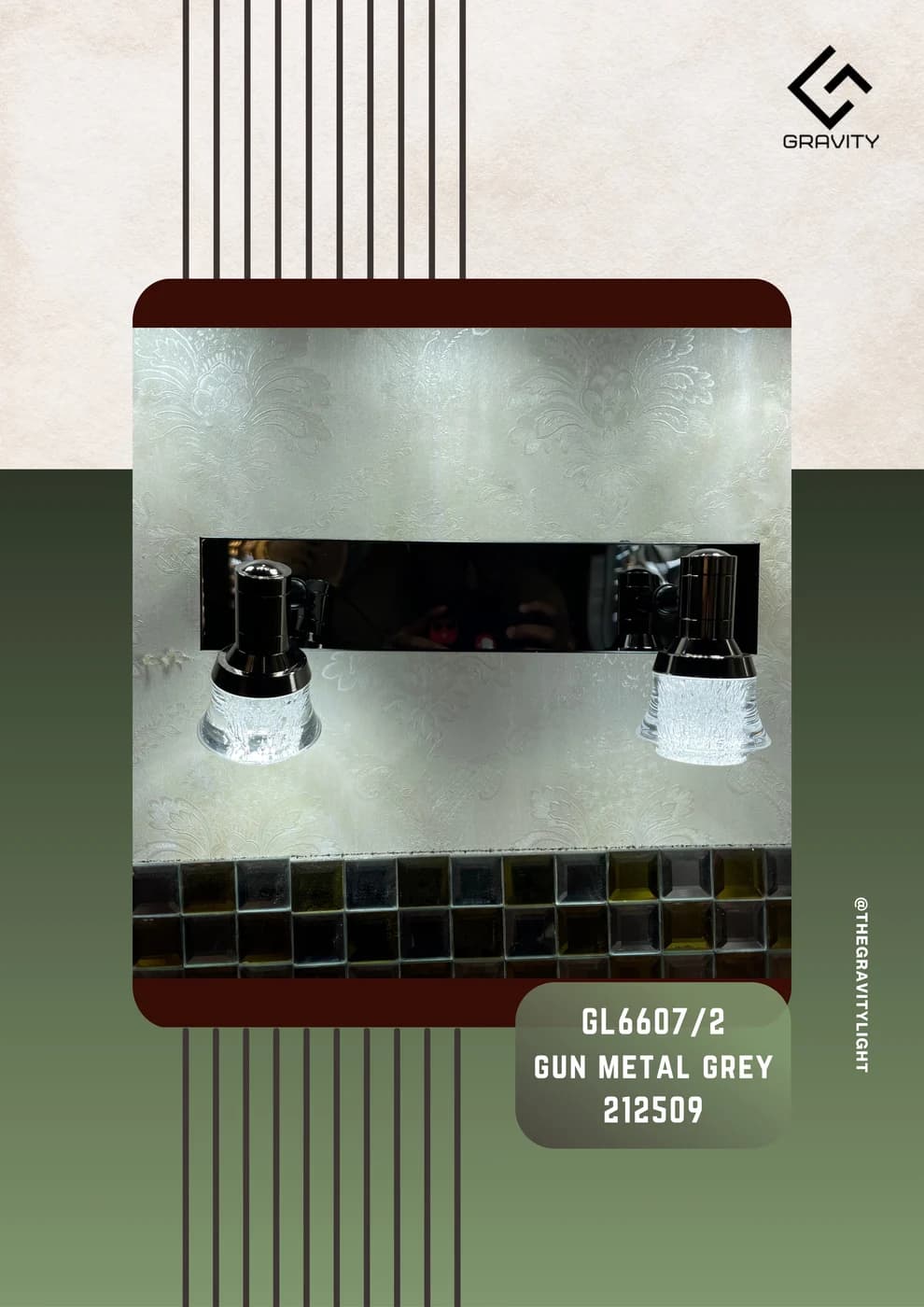 GravityDecorative Picture Light GL6607/2, view 1