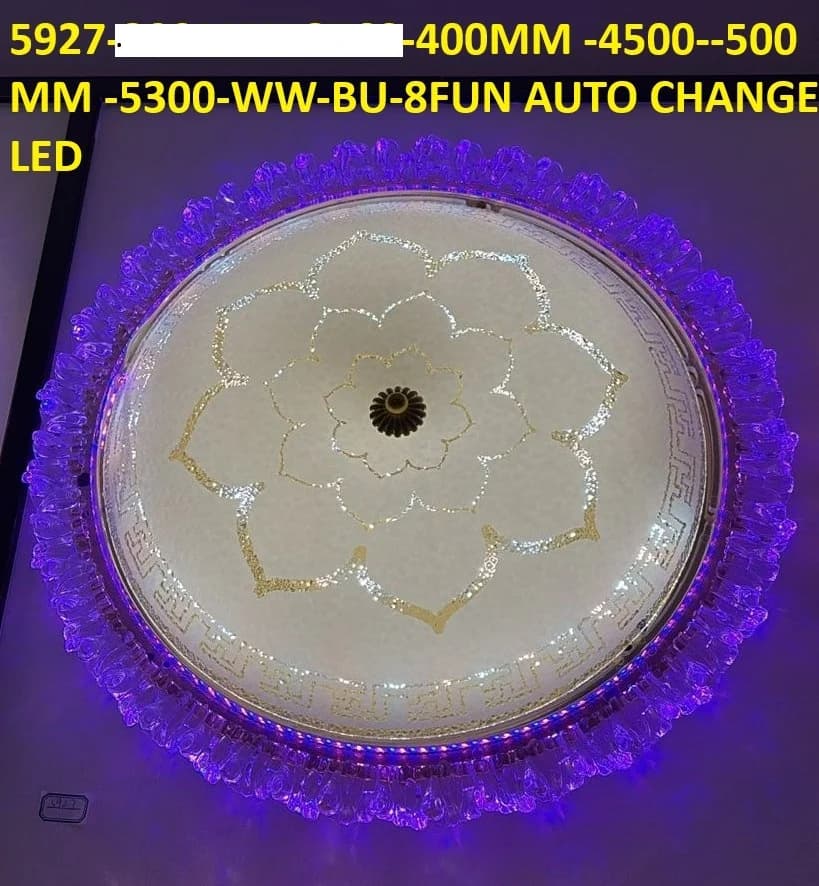 LightHouse Jhoomer 5927-400MM - 500MM, 5300, Warm White, Bu, 8fun Auto Change Led