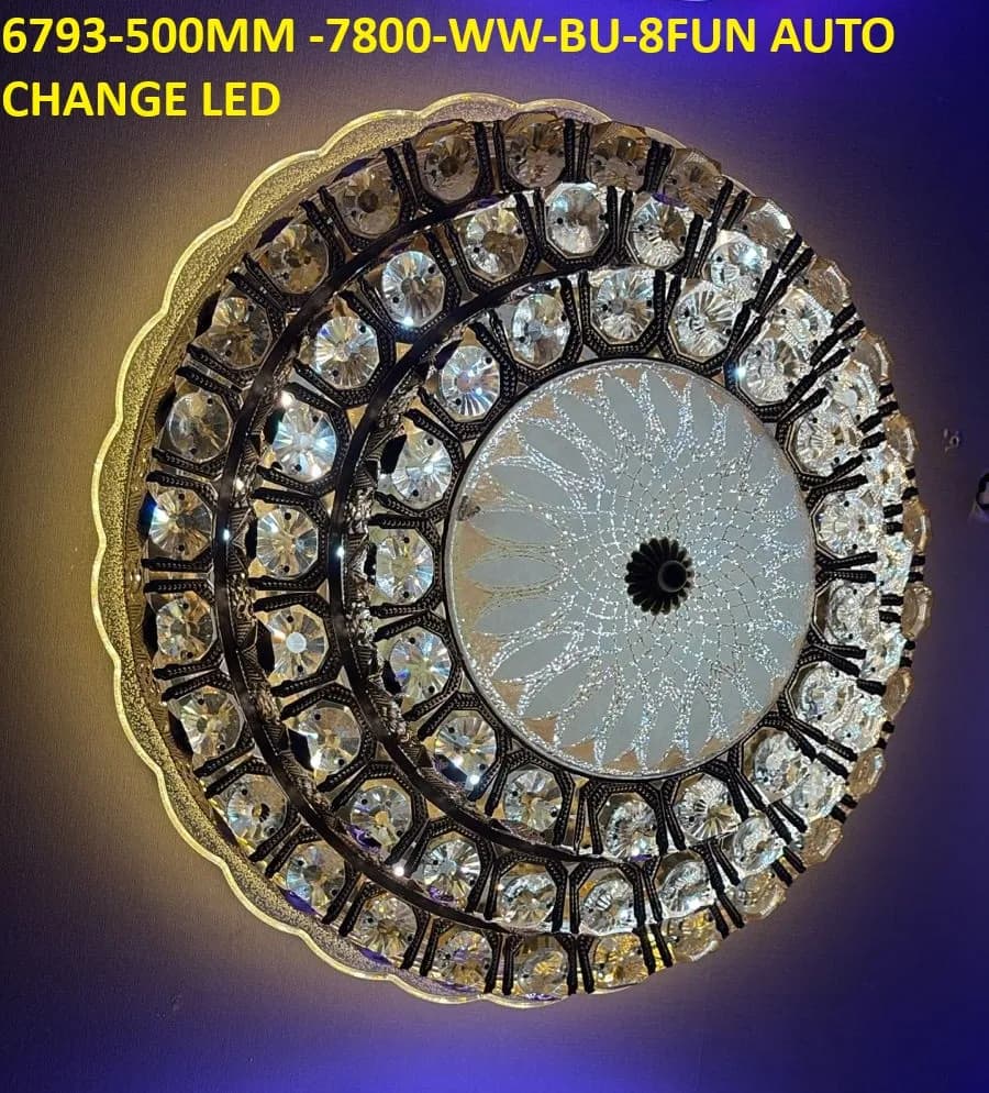 LightHouse Jhoomer 6793-500MM - Warm White, Bu, 8fun Auto Change Led, view 1