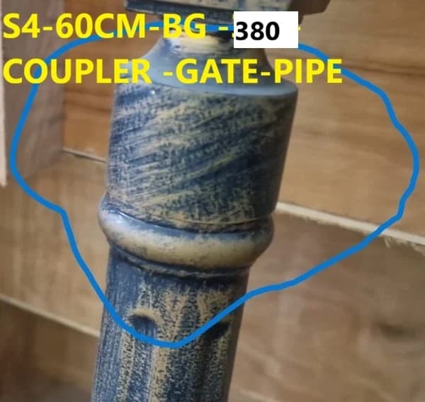 LightHouse Table Lamp S4-60CM - Bg, Coupler, Gate, Pipe, view 1